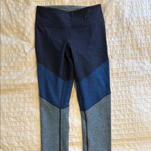 Outdoor Voices Colorblock Leggings - Navy and Blue - Picture 1 of 2
